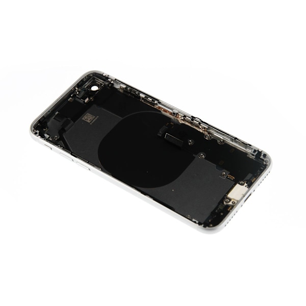 iPhone SE 2020 Baksida med Komplett Ram - Vit