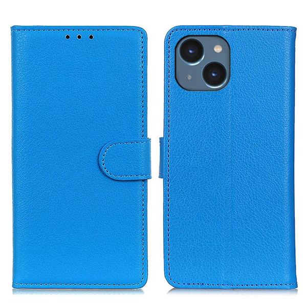 Anti-scratch iPhone 15 Plus cover - Blue