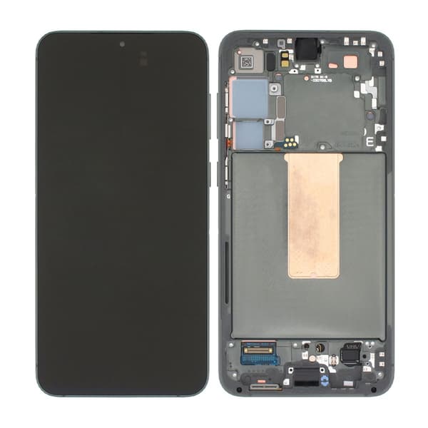 Original Samsung Galaxy S23 Plus Skärm med LCD Display - Grön Svart
