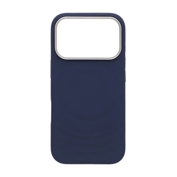 Silicone Mobile Case for iPhone 17 Pro - Blue with Camera Protection