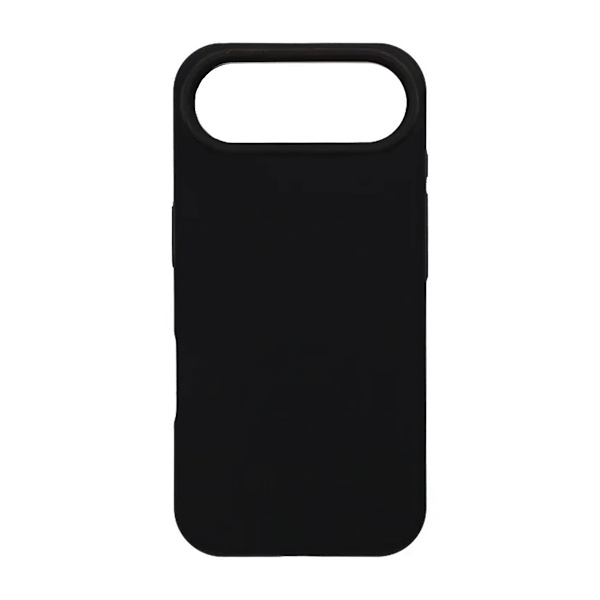 Soft Silicone Mobile Case for iPhone Air - Black