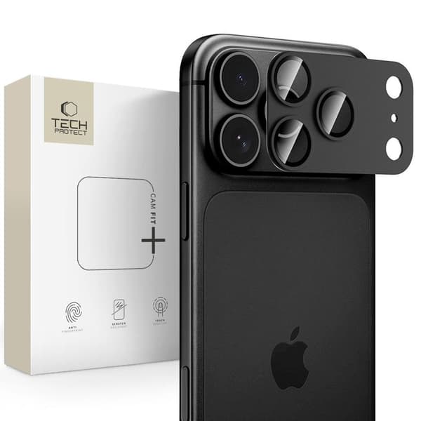 Tech-Protect Camalloy Fit+ Lens Protector for iPhone 18 Pro/17 Pro