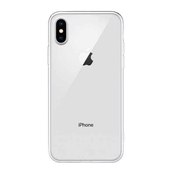 SiGN Ultra Slim Case för iPhone XS Max - Transparent Svart