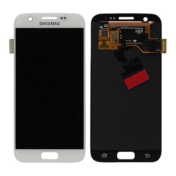 Samsung Galaxy S7 (SM-G930F) Skärm/Display Original - Vit