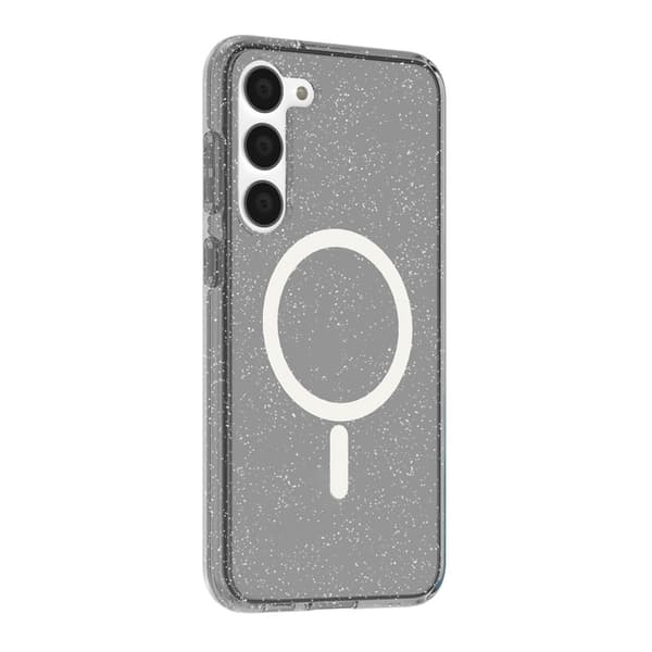 Glitter Powder MagSafe Magnetic Case For Samsung Galaxy S23 Black