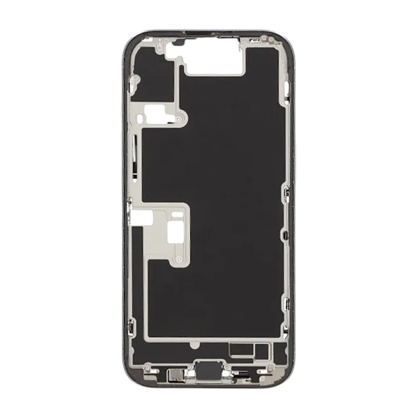 Middle frame with small parts for iPhone 16 Pro - White Titanium OEM