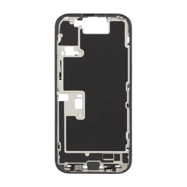 Mittenram med smådelar för iPhone 16 Pro - Vitt Titan OEM