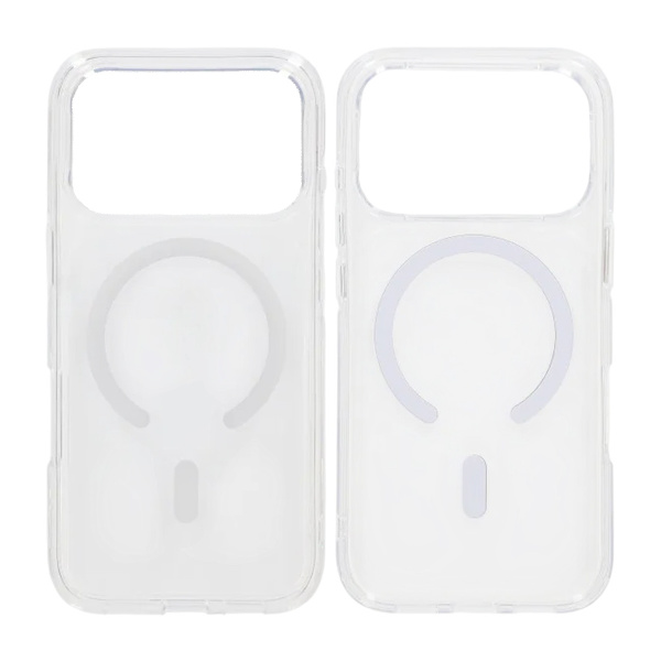 Aurora Magsafe Crystal Clear Case For iPhone 17 Pro Max Black