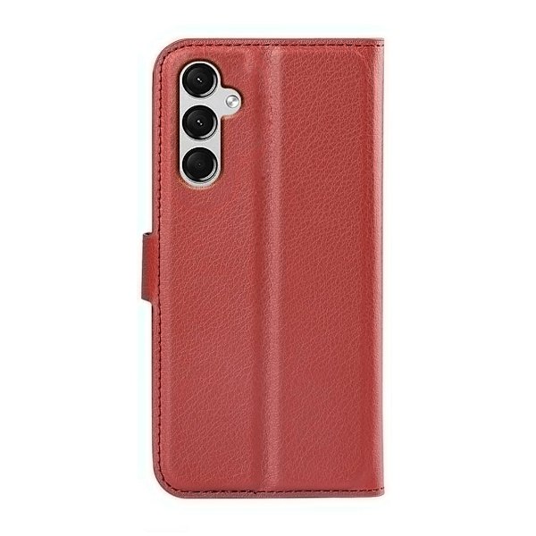 Samsung Galaxy A25 Plånboksfodral med Stativ - Brun