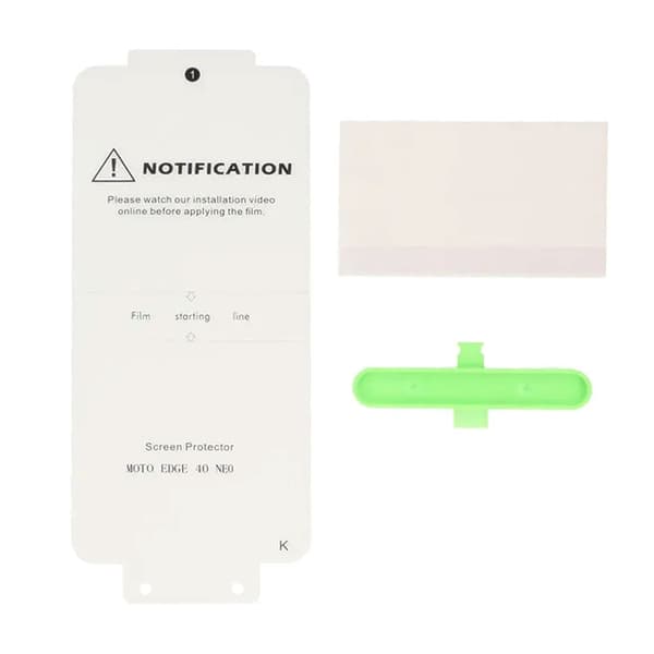 Motorola Edge 40 Neo 5G UV Screen Protector - Transparent - bulk