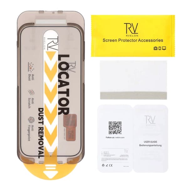 Screen Protector for iPhone Air – 3D Tempered Glass Black RV Bulk For Frame