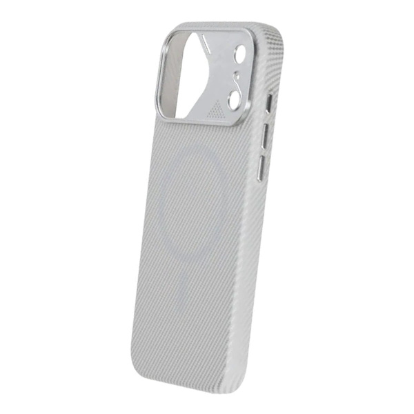 Amru Water Print Phone Case - iPhone 17 Pro Max Silver