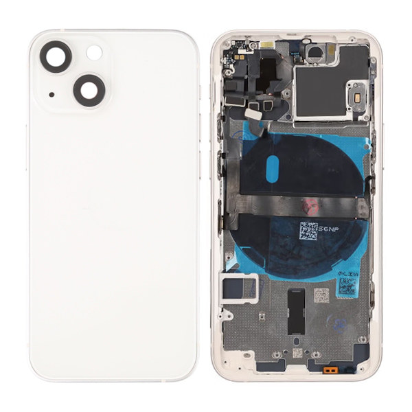 iPhone 13 Mini Back Cover Complete With Small Parts - White