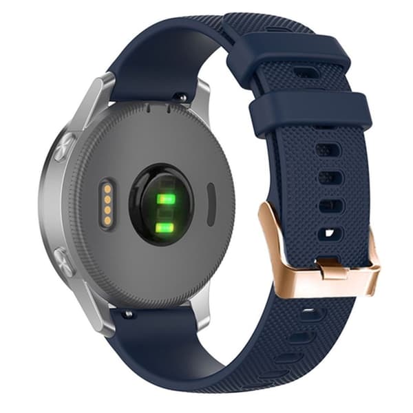 Garmin Forerunner 265S Watch Strap in Silicone, 18mm - Dark Blue