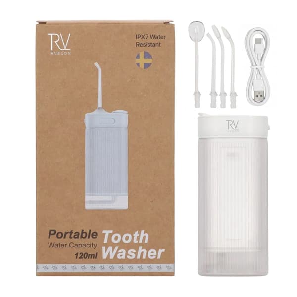 Rvelon XY06 Pull-out type toothbrush White main unit