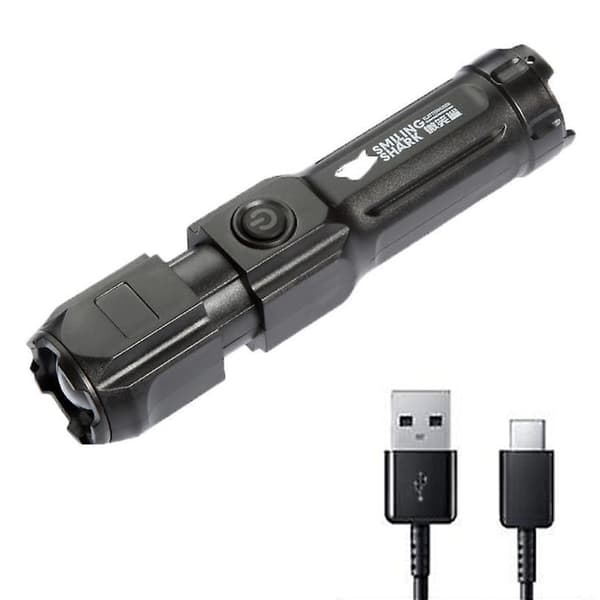 Rechargeable USB Flashlight Waterproof - 100000 Lumens