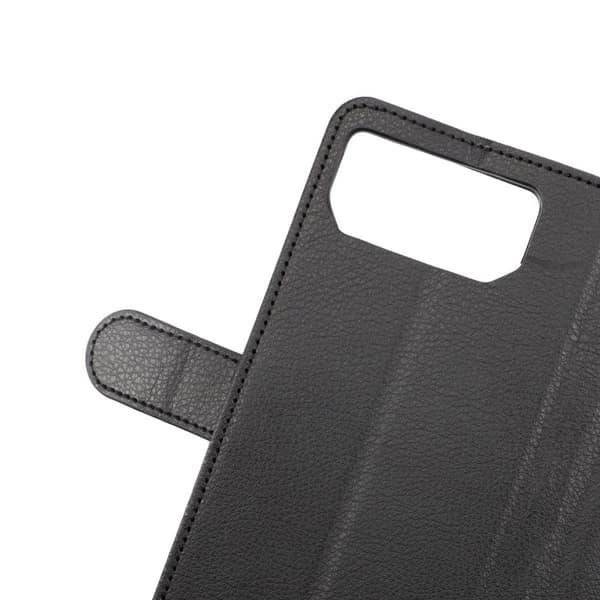 Asus ROG Phone 6 Plånboksfodral med Stativ - Svart