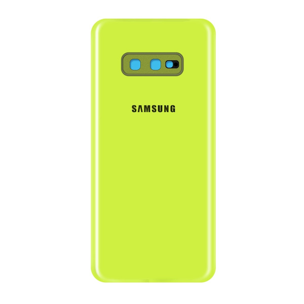 Samsung Galaxy S10e Baksida - Gul