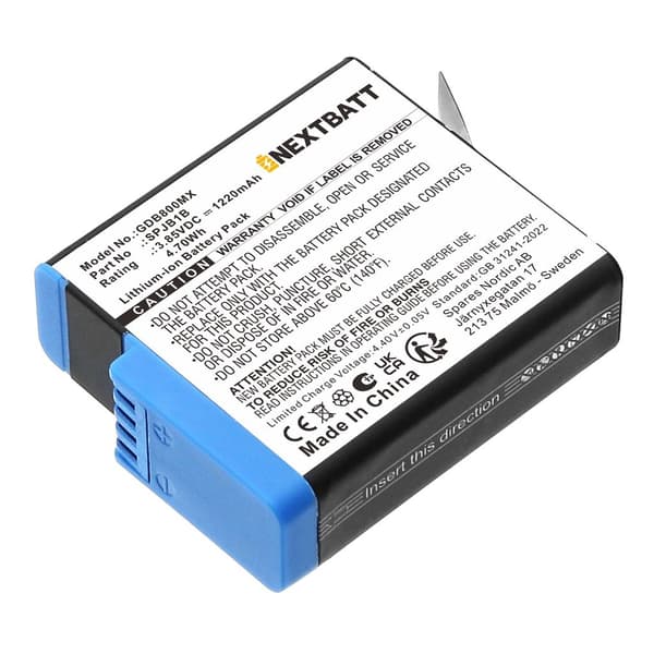 Battery for Battery for GoPro Hero 5 Black etc.