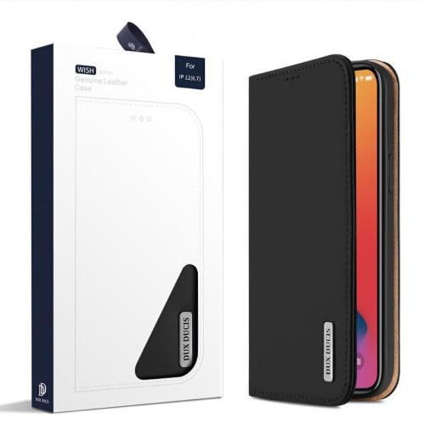 Dux Ducis Wish Fodral för iPhone 12 Pro Max - Svart
