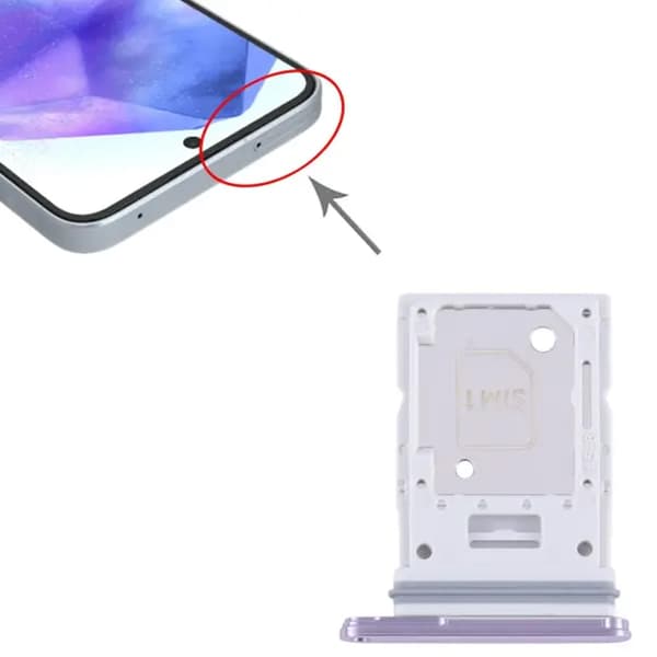 Samsung Galaxy A55 SIM Card Holder - Purple