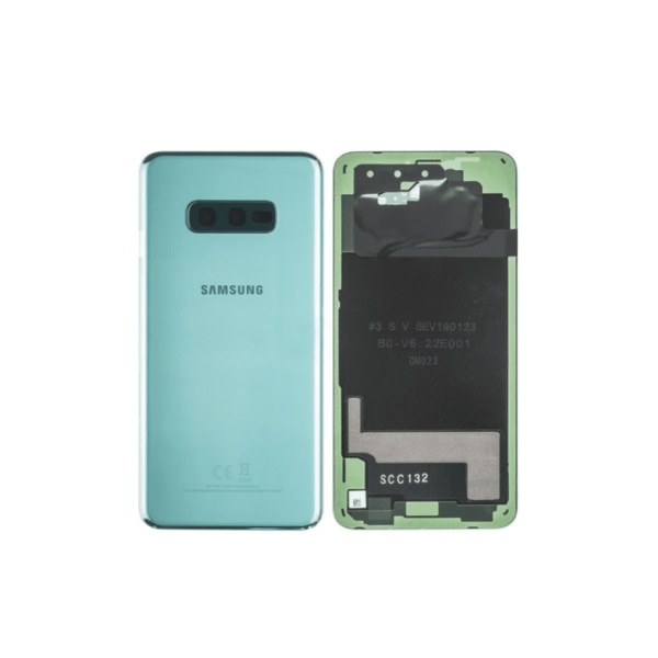Samsung Galaxy S10e Baksida med tejp - Grön