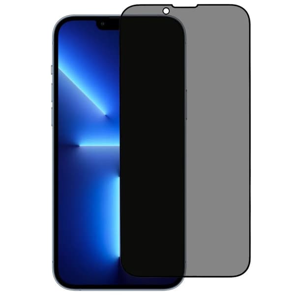 iPhone 14 Plus Privacy Matt Skärmskydd Svart