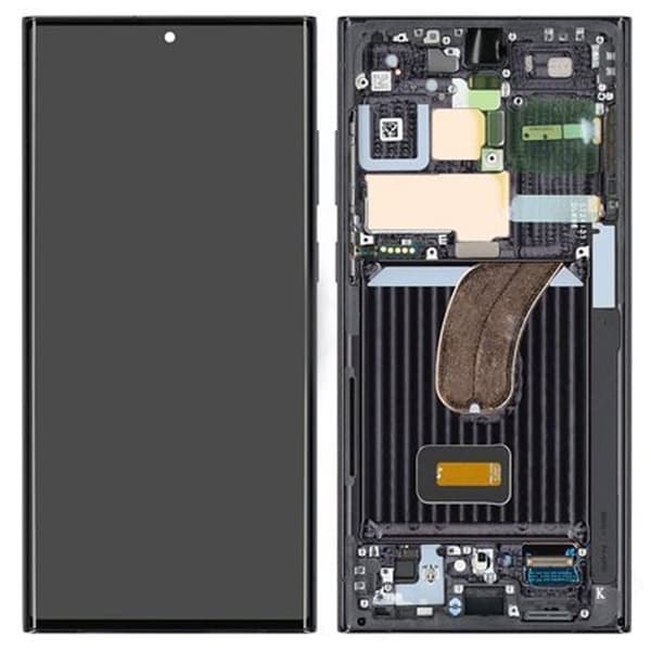 Samsung Galaxy S23 Ultra LCD Display Original - Phantom Black