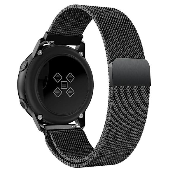 Samsung Galaxy Watch Active  Milanese Watch Strap - Black