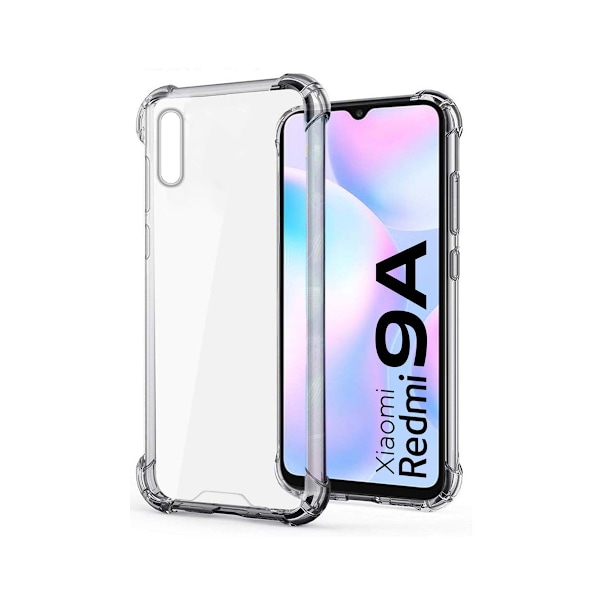 Stöttåligt Mobilskal Xiaomi Redmi 9A - Transparent
