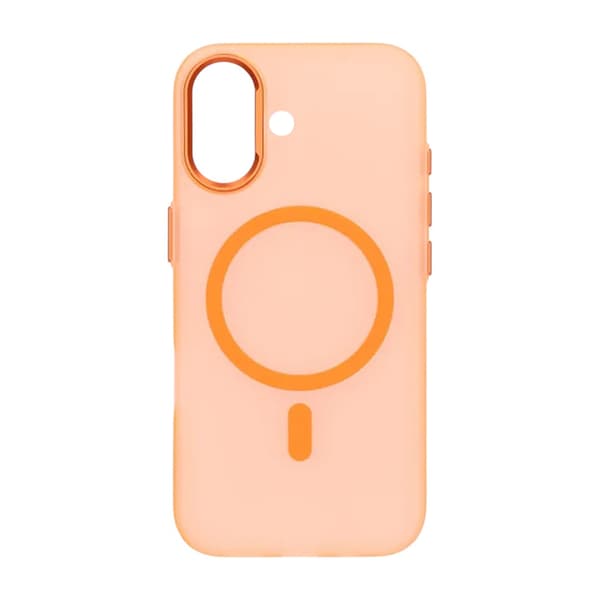 Mobilskal Stöttåligt med Kameraskydd för iPhone 17 - Orange