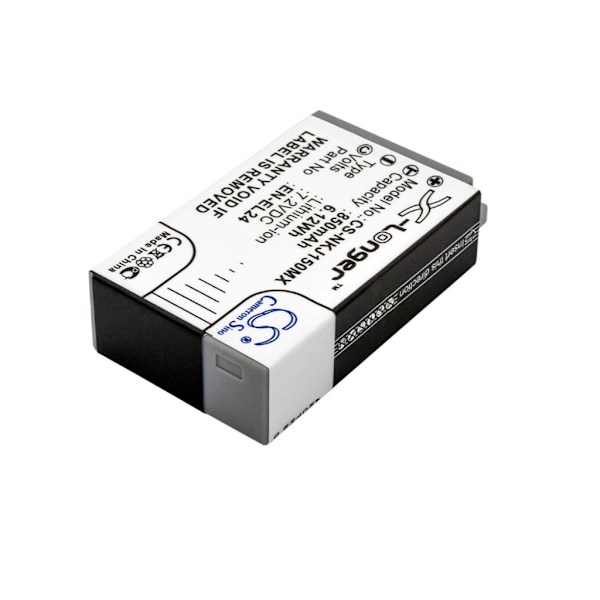 Battery for EN-EL24 replacement battery