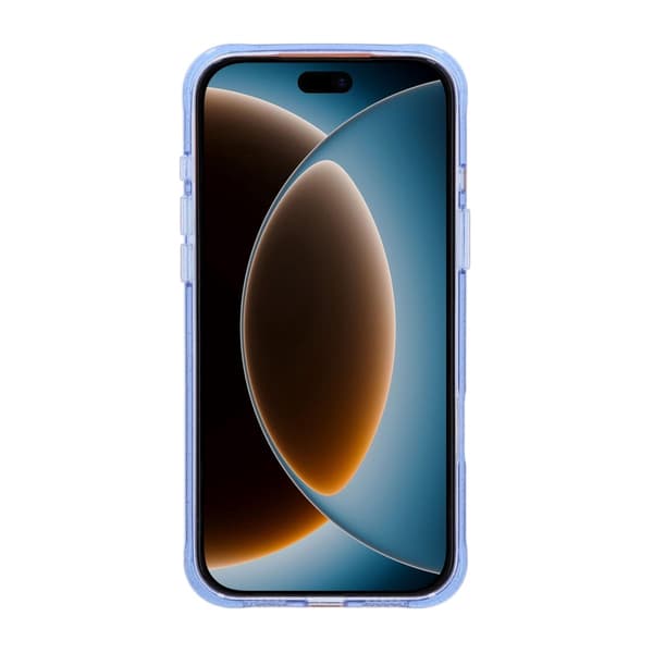 Magic Crystal Airbag Shockproof Magnetic Case with 360° Rotating Stand For iPhone 17 Pro Max/18 Pro Max Blue