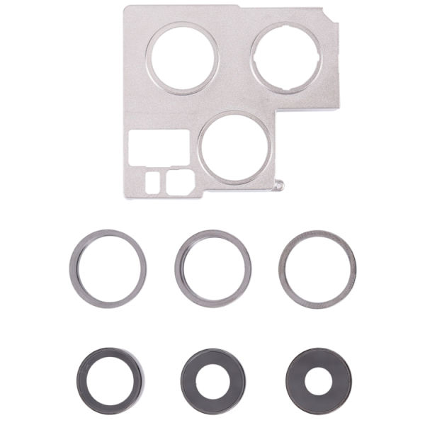 iPhone 13 Pro Max Back Camera Lens + Bracket - Graphite