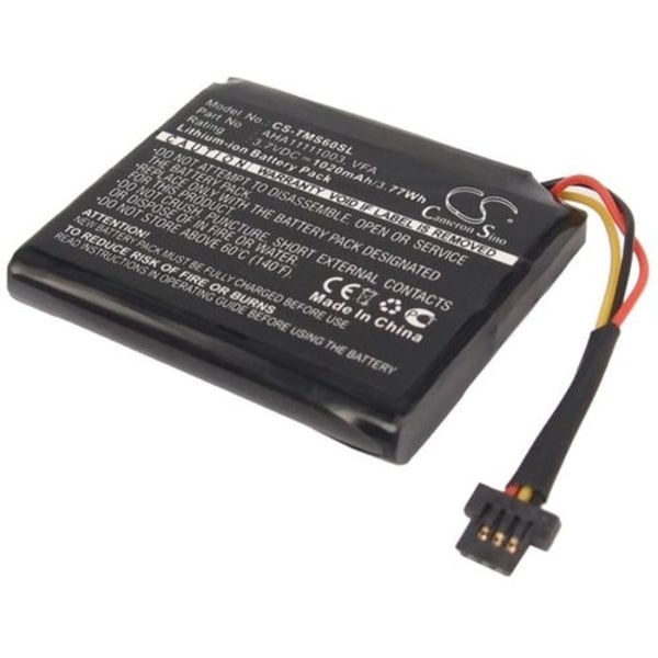 Battery for Tomtom 4EN6.001.02 etc