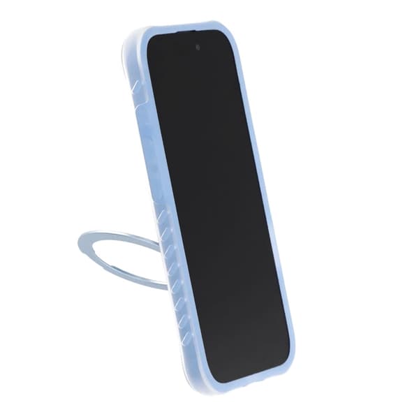 Armor Matte Frosted Magnetic Case with 360° Rotatable Kickstand - iPhone 17 Blue