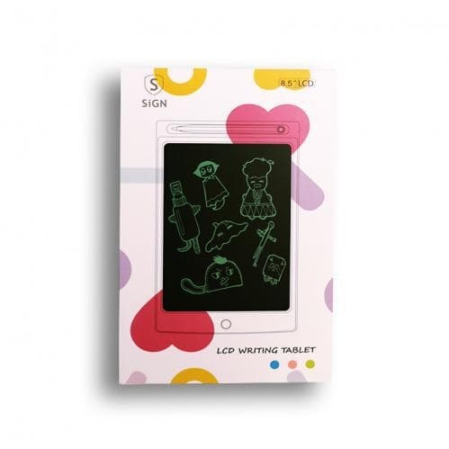 SiGN Ritplatta för Barn med 8,5" LCD Svart