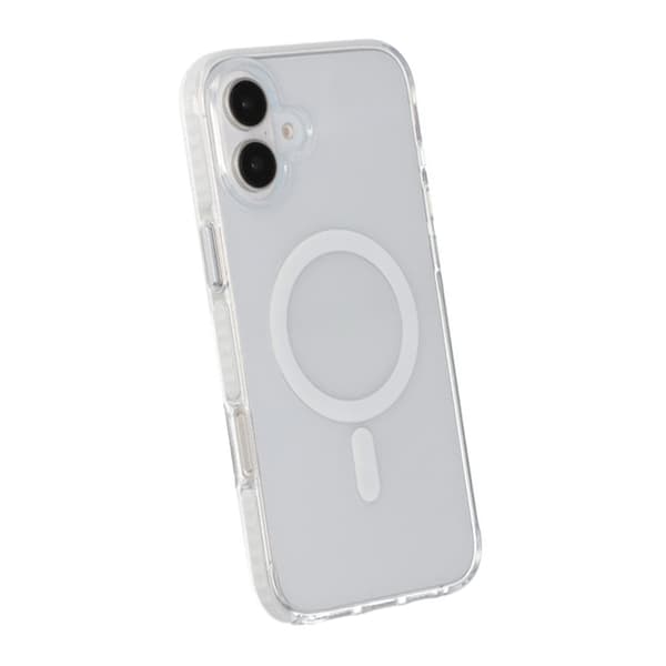 iPhone 16 Plus Mobile Case Magnet Double Protection - White