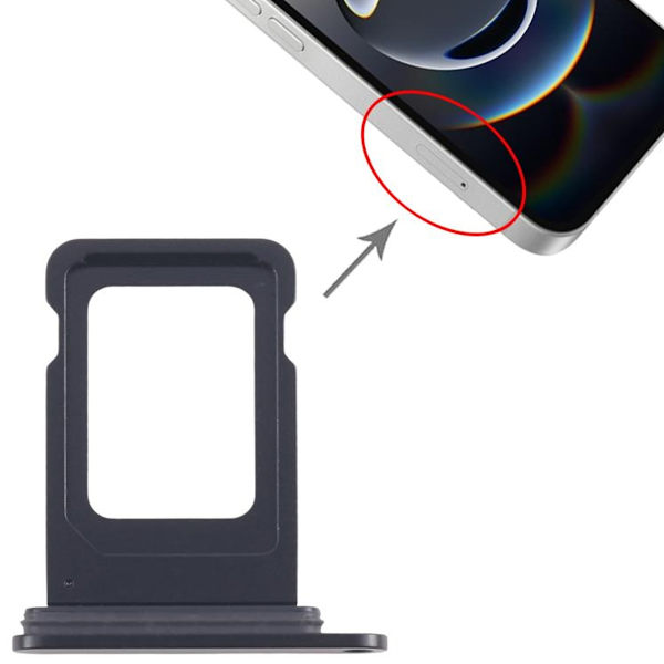 iPhone 16e SIM Card Holder - Black