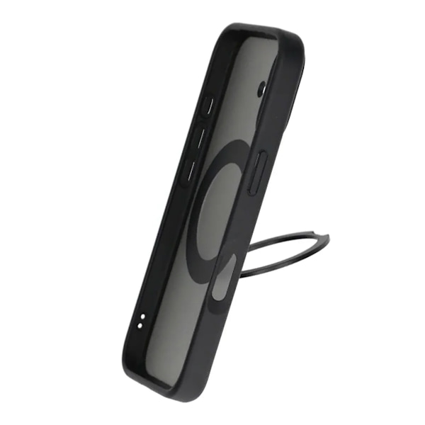 Mobile Case Rotating Magnet Stand for iPhone 17 - Black