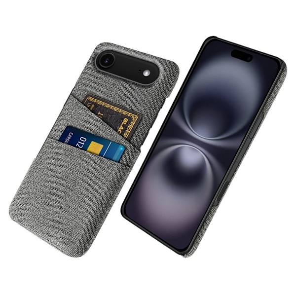 iPhone Air Case with Card Holder - Gray