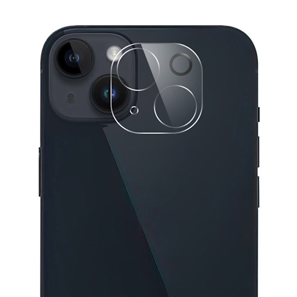 Anti-scratch iPhone 15/Plus lens protector - Transparent