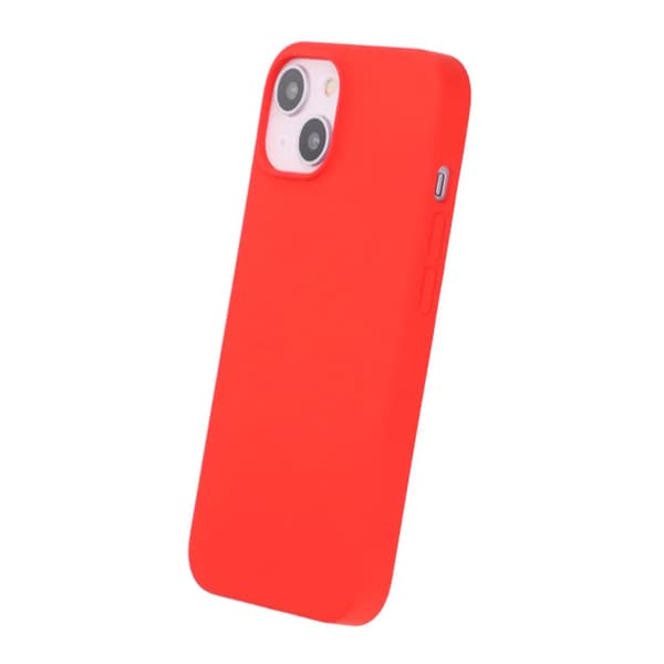 Rvelon Silicone Mobile Case for iPhone 13 and 14 - Red