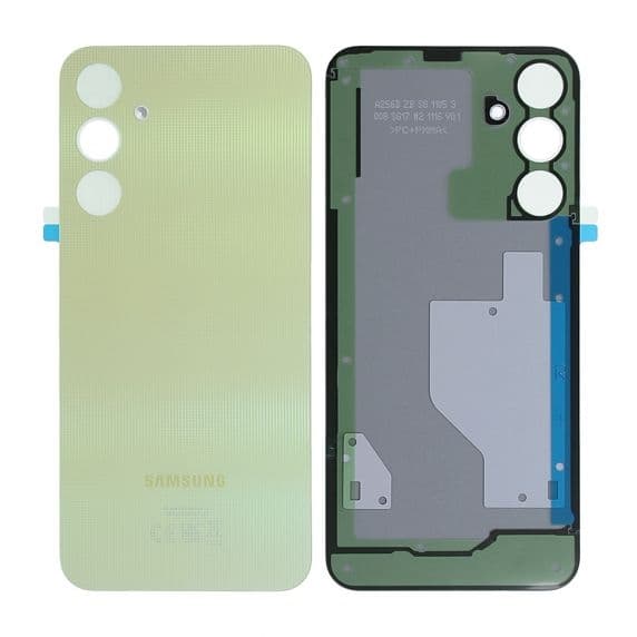 Samsung Galaxy A25 (SM-A256B) Baksida med tejp – Gul Svart