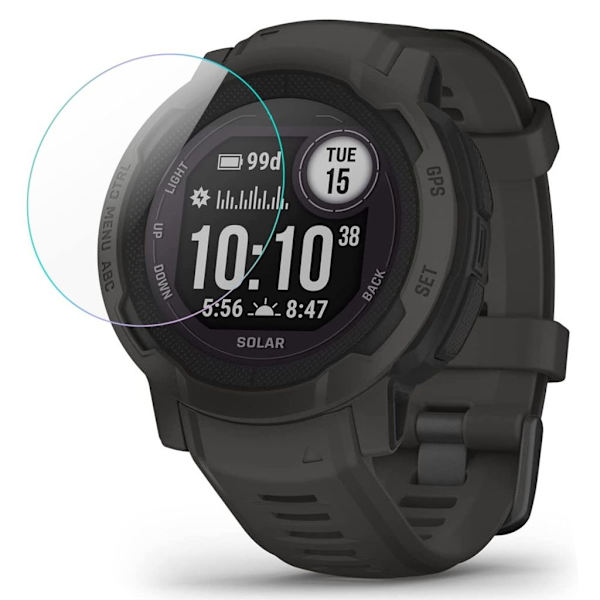 Garmin Instinct 2 Screen Protector Tempered Glass – Transparent
