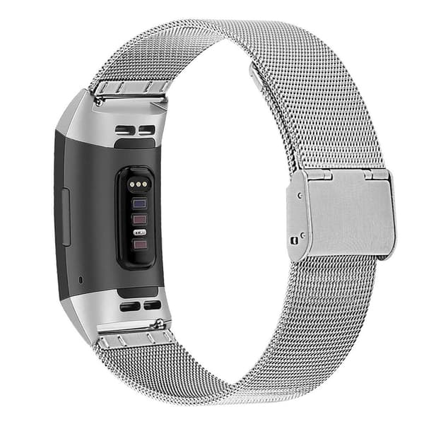 Fitbit Charge 6 / 5 Watch Strap in Stainless Steel - Silver