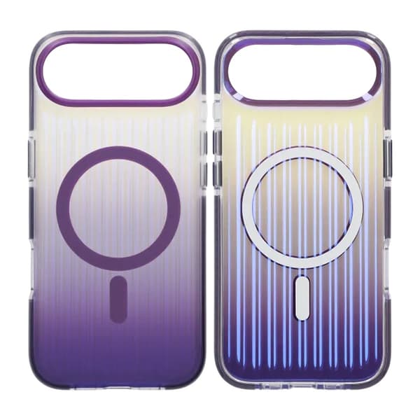 Mobile Case Corrugated MagSafe for iPhone Air - Dark Purple
