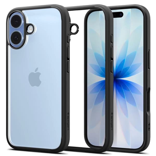 Spigen Ultra Hybrid Case for iPhone 17 - Matte Black