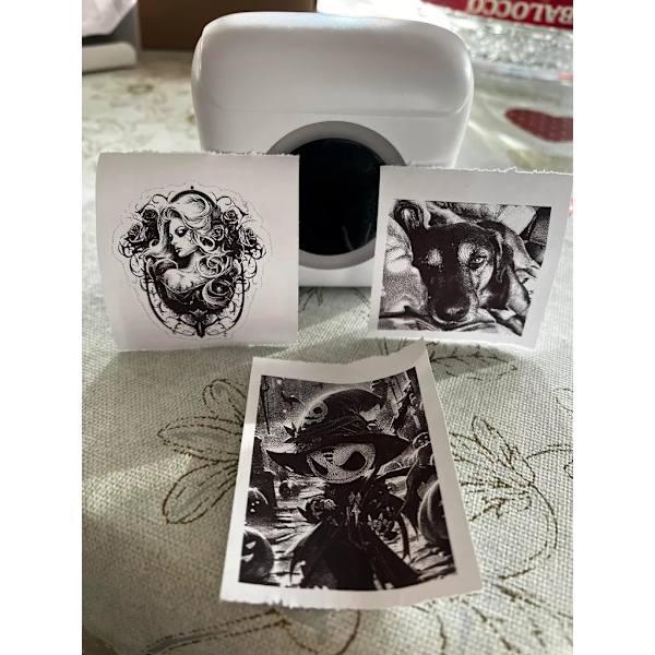 SiGN Miniskrivare Bluetooth 200 dpi Label Printer med en rulle - Vit