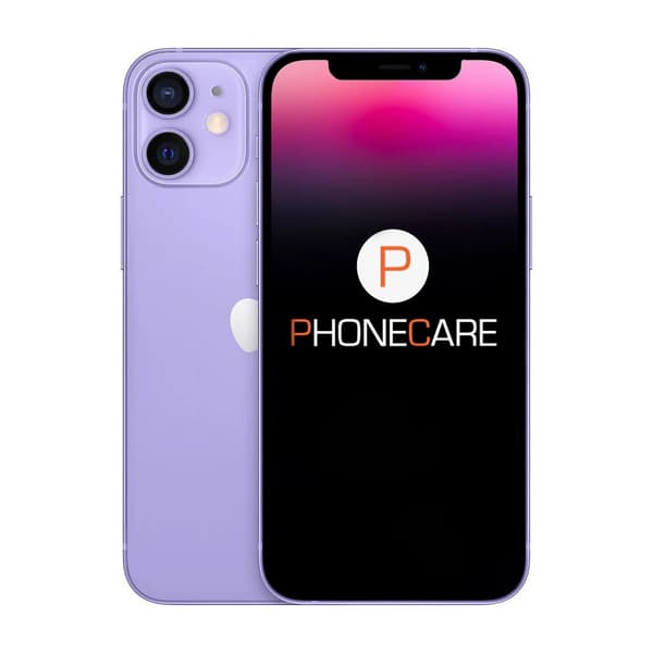 Begagnad iPhone 12 Mini 256GB Lila - Mycket bra skick